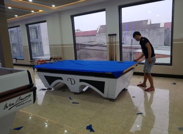 Hoàn thành lắp ráp 2 bàn bida Đồng Nai